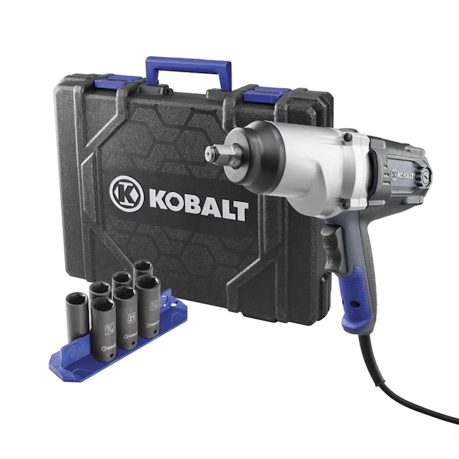Kobalt 6904 8 Amps 1/2-in Drive, Corded Impact Wrench (Tool Only) 3 Kobalt 6904 8 Amps 1/2-in Drive, Corded Impact Wrench (Tool Only)