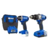 Kobalt KLC 2024A-03 2-Tool 24-Volt Max Brushless Power Tool Combo Kit With Soft Case (1-Battery Included And Charger Included) 2 Kobalt KLC 2024A-03 2-Tool 24-Volt Max Brushless Power Tool Combo Kit With Soft Case (1-Battery Included And Charger Included) -Kobalt Shop Kobalt KLC 2024A 03 2 Tool 24 Volt Max Brushless Power Tool Combo Kit with Soft Case 1 Battery Included and Charger Included