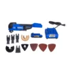 Kobalt KMT 2624A-03 17-Piece Brushless 24-volt Max Variable Speed Oscillating Multi-Tool Kit With Soft Case (1-Battery Included) 2 Kobalt KMT 2624A-03 17-Piece Brushless 24-volt Max Variable Speed Oscillating Multi-Tool Kit With Soft Case (1-Battery Included) -Kobalt Shop Kobalt KMT 2624A 03 17 Piece Brushless 24 volt Max Variable Speed Oscillating Multi Tool Kit with Soft Case 1 Battery Included
