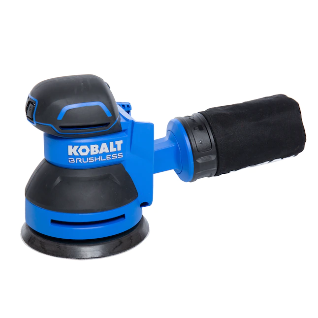 Kobalt KOS 2450B-03 Brushless 24-Volt Brushless Cordless Random Orbital Sander With Dust Management 3 Kobalt KOS 2450B-03 Brushless 24-Volt Brushless Cordless Random Orbital Sander With Dust Management