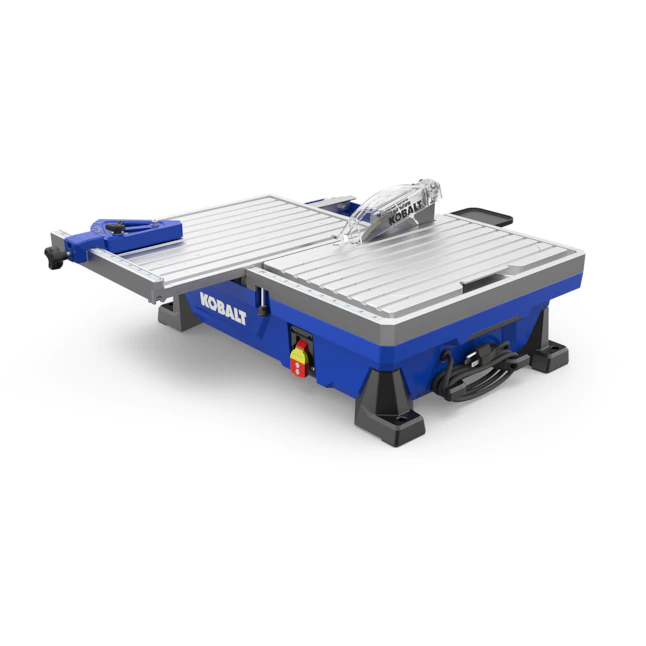 Kobalt KWS B72-06 7-in 6-Amp Wet Tabletop Sliding Table Tile Saw 3 Kobalt KWS B72-06 7-in 6-Amp Wet Tabletop Sliding Table Tile Saw