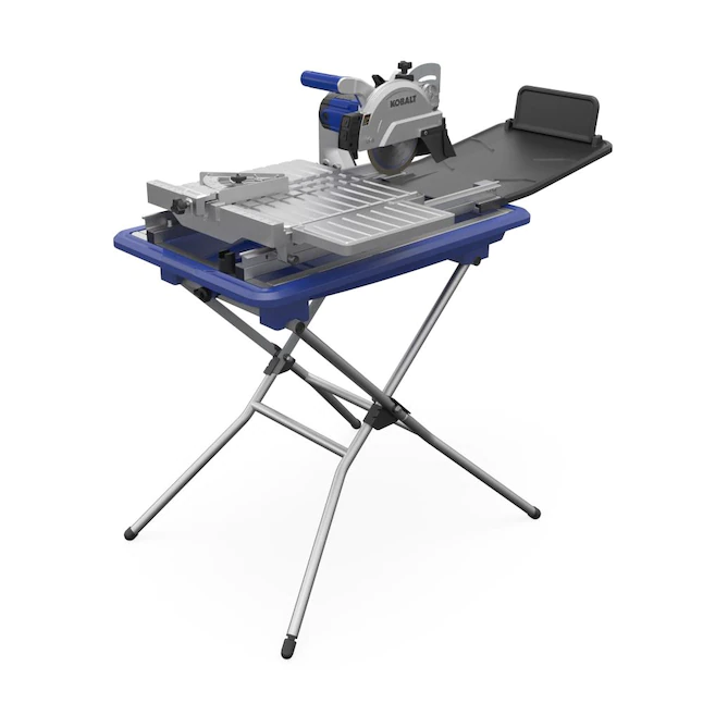 Kobalt KWS S72-06 7-in 10-Amp Wet Sliding Table Tile Saw With Stand 3 Kobalt KWS S72-06 7-in 10-Amp Wet Sliding Table Tile Saw With Stand