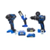 Kobalt KXLC 3024A-03 XTR 3-Tool 24-Volt Max Brushless Power Tool Combo Kit With Hard Case (2-Batteries Included And Charger Included) 1 Kobalt KXLC 3024A-03 XTR 3-Tool 24-Volt Max Brushless Power Tool Combo Kit With Hard Case (2-Batteries Included And Charger Included) -Kobalt Shop Kobalt KXLC 3024A 03 XTR 3 Tool 24 Volt Max Brushless Power Tool Combo Kit with Hard Case 2 Batteries Included and Charger Included